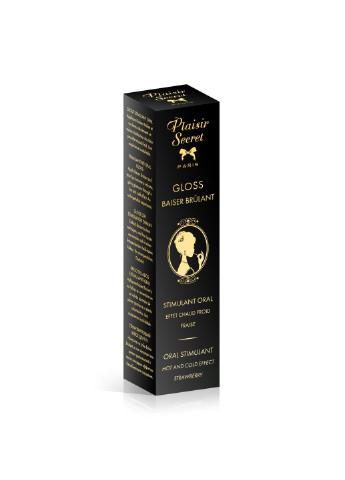 Стимулирующий блеск для губ Stimulating Oral Gloss Baiser Brulant (7 мл) Plaisirs Secrets (255169374)