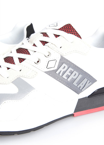Белые всесезонные кроссовки Replay