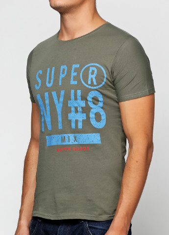 Хаки (оливковая) футболка Bless