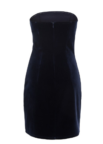 Темно-синя коктейльна плаття, сукня бандо LOVE REPUBLIC