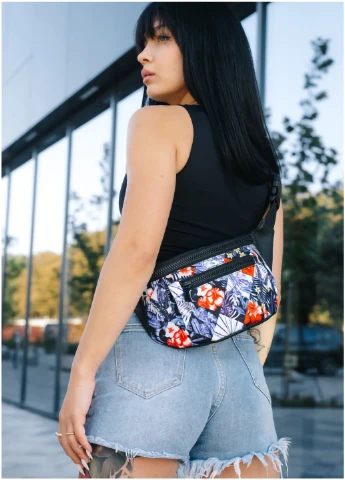 Жіноча поясна cумка бананка Tirso Max 38х17х6 см Sambag (254595037)