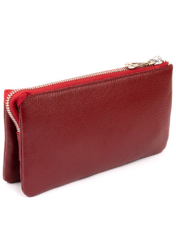 Женский кожаный кошелек-клатч 19,2х10х2 см st leather (229459448)