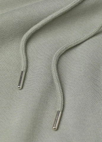 Худі фліс,блідо-м'ятний, H&M Basic (255273963)