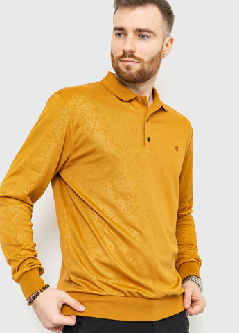Светло-коричневая футболка-поло для мужчин Ager турецкие огурцы