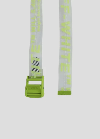 Светло-серый текстильный ремень Off-White (228291385)