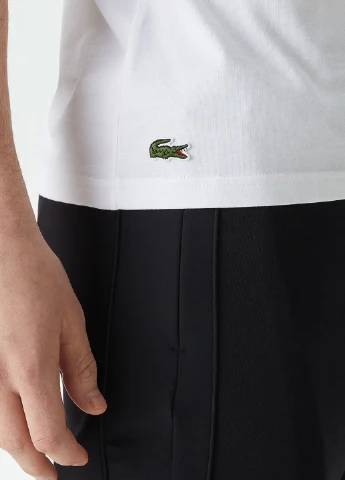 Біла футболка Lacoste