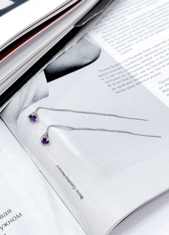 Серьги Silver Flame (301048196)