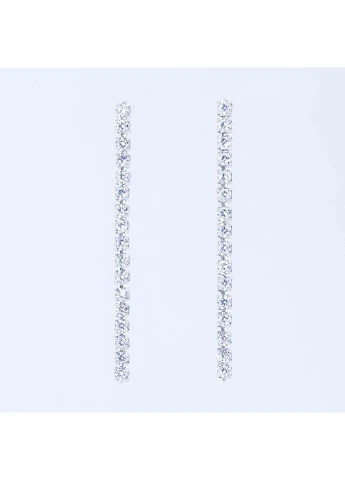 Серьги серебряные родированные s2cr-65 1.62 г Infini (256513867)