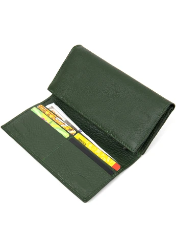 Жіночий шкіряний гаманець 19х10х3 см st leather (252130811)