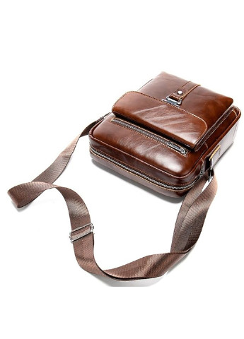 Мужская кожаная сумка 23х27х6 см Vintage (229460208)