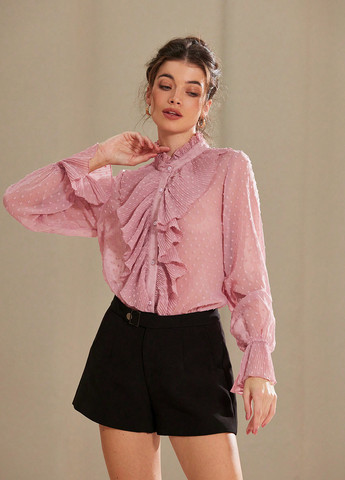 Світло-рожева блуза SHEIN