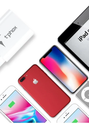 Зарядное устройство Mini 12W 2.4A + Lightning cable 1.2m (White) (Mini(W)+Lightning) T-PHOX (216637314)