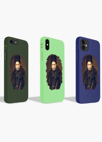 Чехол силиконовый Apple Iphone 7 plus Тарас Шевченко Карантин (Taras Shevchenko Quarantine) Белый (17364-1427) MobiPrint (219504961)