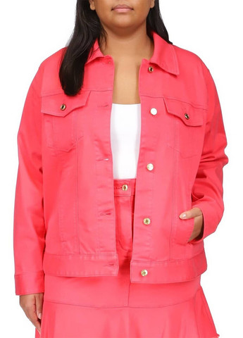 Розовая демисезонная куртка Michael Kors