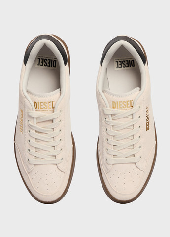 Светло-бежевые кеды Diesel