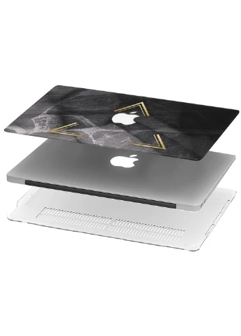 Чехол пластиковый для Apple MacBook Pro 13 A1278 Золотой треугольник (Golden triangle) (6347-2338) MobiPrint (218858479)