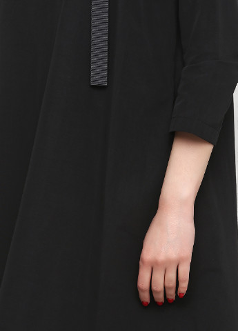 Черное кэжуал платье а-силуэт Cos однотонное