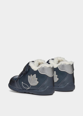 Синие кэжуал осенние ботинки Geox