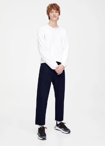 Штани демісезон,темно-синій, Pull & Bear (247318361)