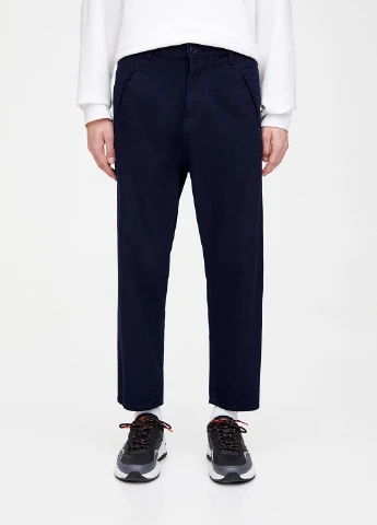 Штани демісезон,темно-синій, Pull & Bear (247318361)