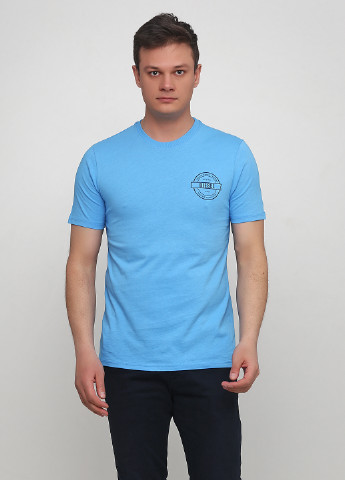 Блакитна футболка Diesel