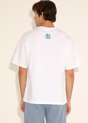 Белая футболка U.S. Polo Assn.