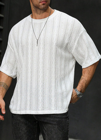 Белая футболка SHEIN