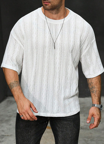 Белая футболка SHEIN