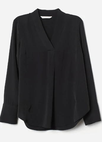 Чорна блуза H&M