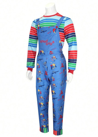 Комбинированный демисезонный костюм для косплея (свитшот, комбинезон) брючный SHEIN