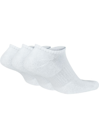 Шкарпетки Everyday Cushion No Show 3-pack white — SX7673-100 Nike (254342948)
