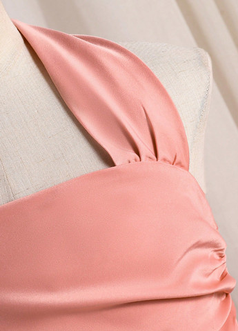 Персиковый летний костюм (майка, юбка) SHEIN