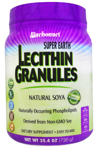 Гранулы лецитина, Super Earth,, 25.4 унций (720 гр) Bluebonnet Nutrition (225714659)
