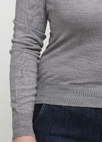 Серый демисезонный пуловер пуловер Terranova