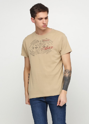 Песочная футболка Ralph Lauren
