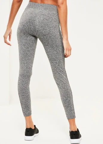 Серые демисезонные леггинсы Missguided