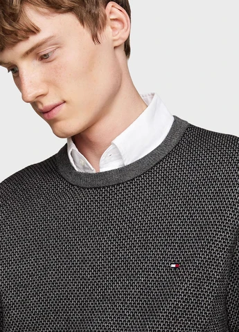 Чорний зимовий джемпер джемпер Tommy Hilfiger
