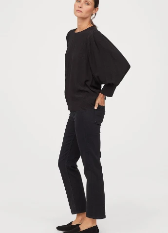 Чорна блуза демісезон H&M