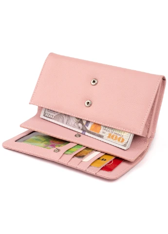 Жіночий шкіряний гаманець 18,5х9,5х2,5 см st leather (252131836)