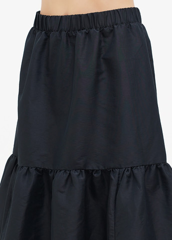 Черная кэжуал однотонная юбка Monki