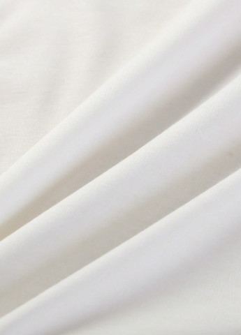 Белый летний комплект (футболка, брюки) SHEIN