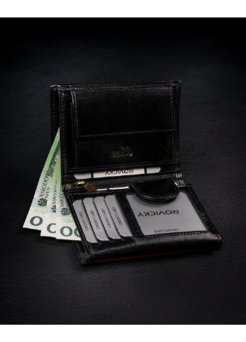 Кошелек мужской кожаный 1502-03-BOR Rovicky (254314513)