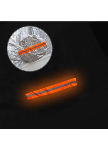 Накидка чехол шторка защита на лобовое стекло автомобиля солнцезащитная универсальная на две стороны 2,4х1,8х1,5 м (74231-Нов) Unbranded (253328762)