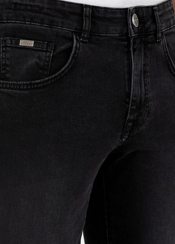 Темно-серые демисезонные слим джинсы Pierre Cardin