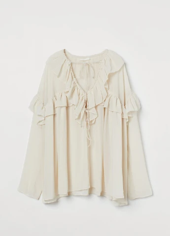 Бежевая блуза H&M