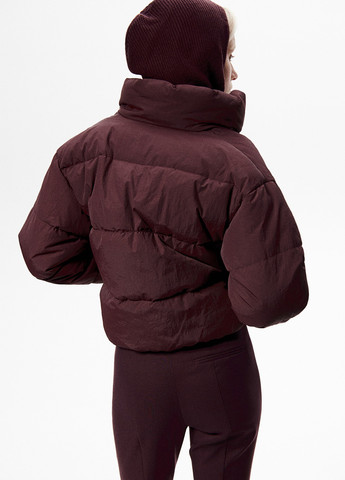 Сливова зимня куртка H&M
