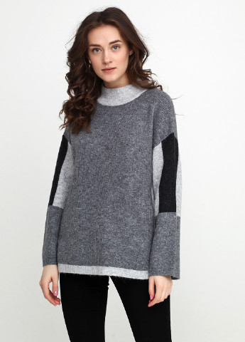 Темно-серый демисезонный свитер Louise Orop