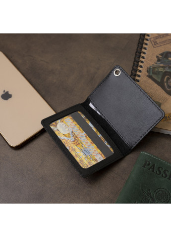 Кожаная обложка на водительские документы 10х7х0,5 см Shvigel (253490893)