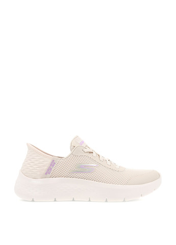 Бежеві літні кросівки Skechers SLIP-INS: GO WALK FLEX - GRAND ENTRY