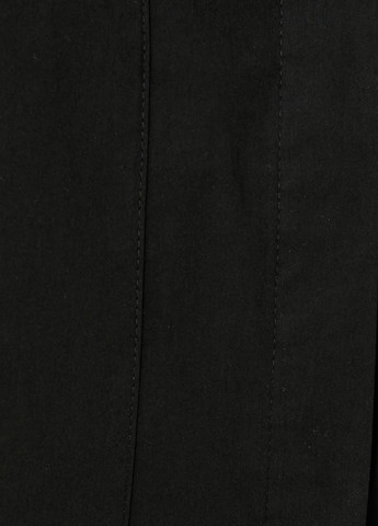 Черная кэжуал рубашка однотонная KOTON